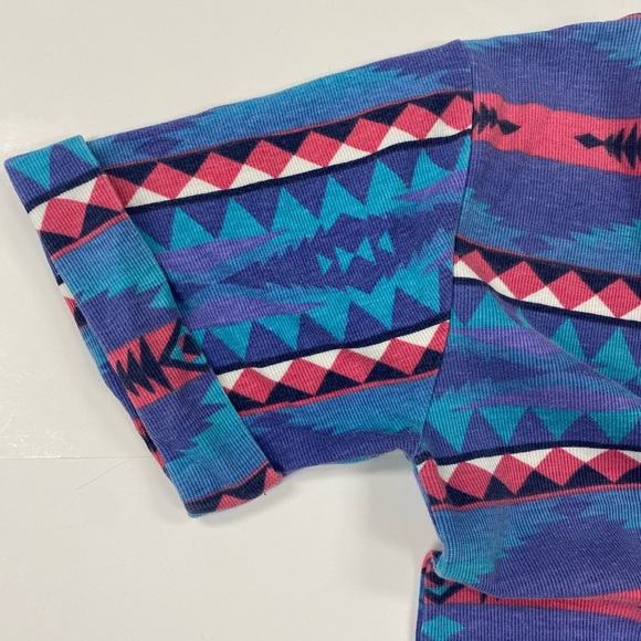 90’s Southwestern Print Made in USA Tee - Picture 7 of 8